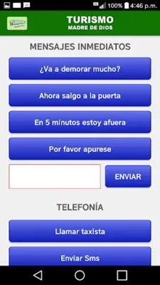 Turismo Madre de Dios Pasajero android App screenshot 1